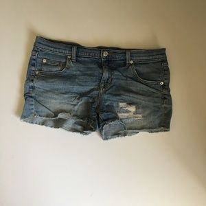 Denim Boyfriend Shorts
